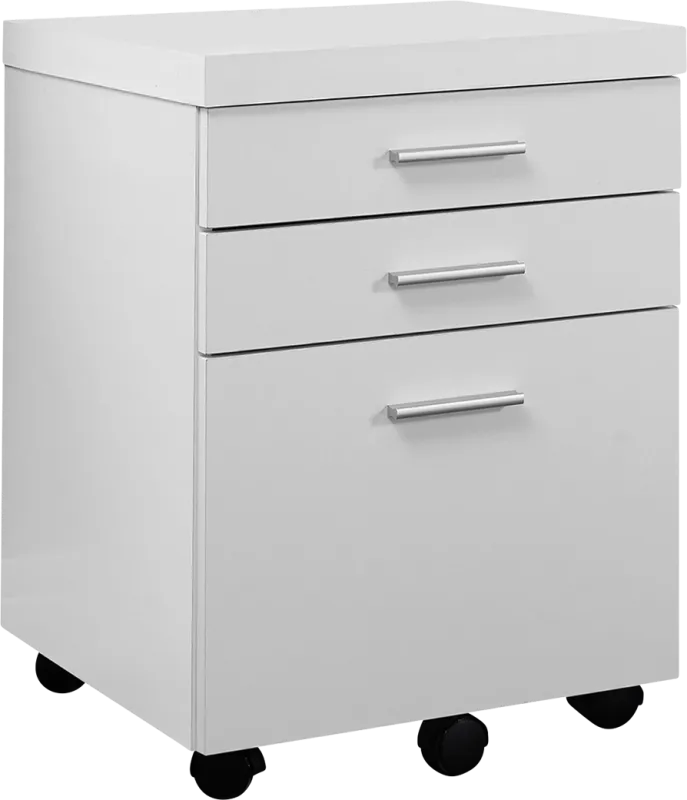 Wampton White File Cabinet
