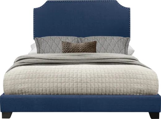Carshalton Blue Queen Upholstered Bed