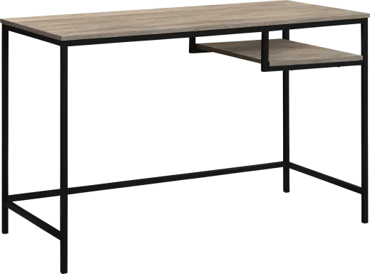 Trawood Taupe Desk