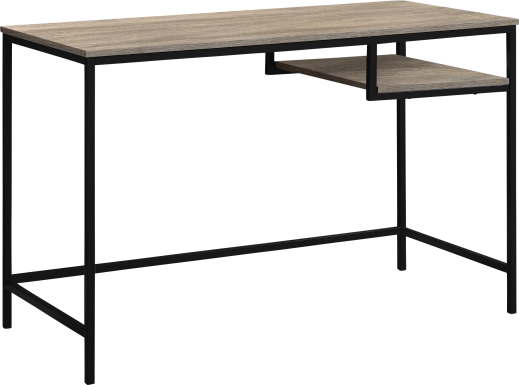 Trawood Taupe Desk