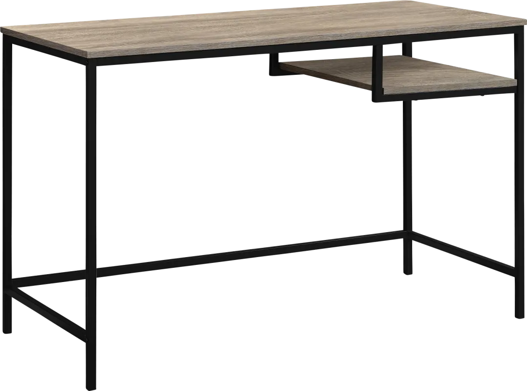 Trawood Taupe Desk