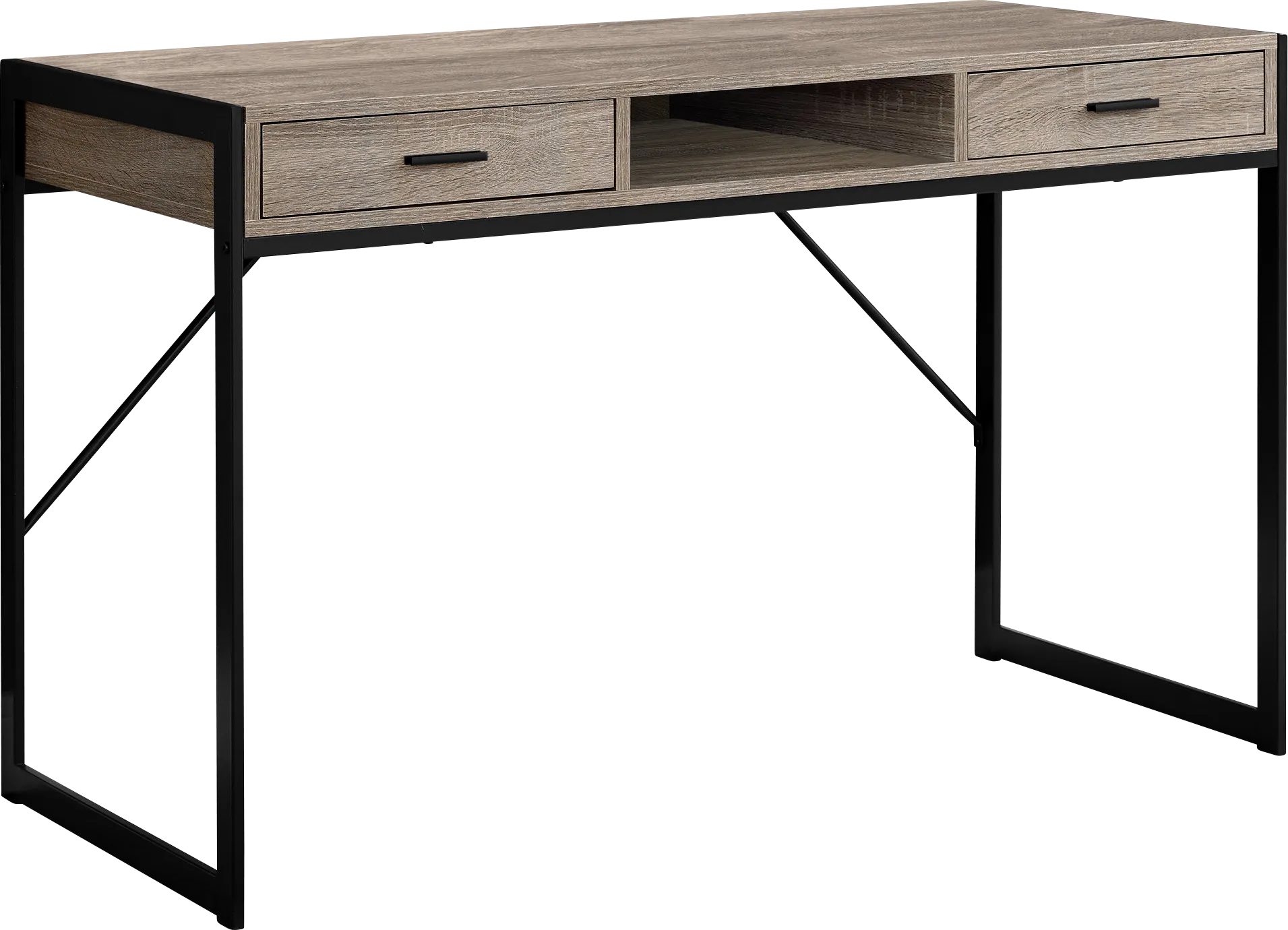 Woodvale Taupe Desk - Image 1