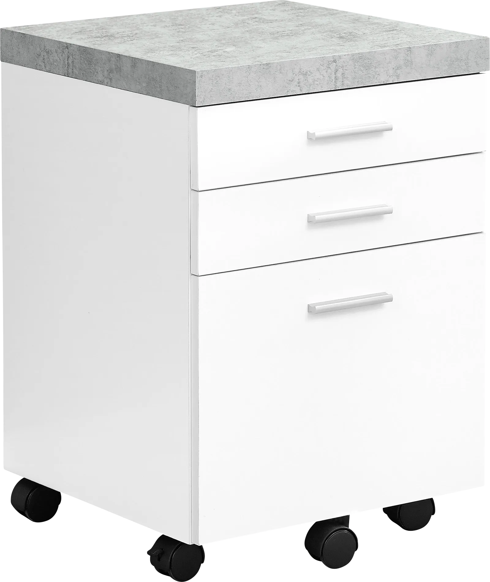 Barsana White File Cabinet - Image 1