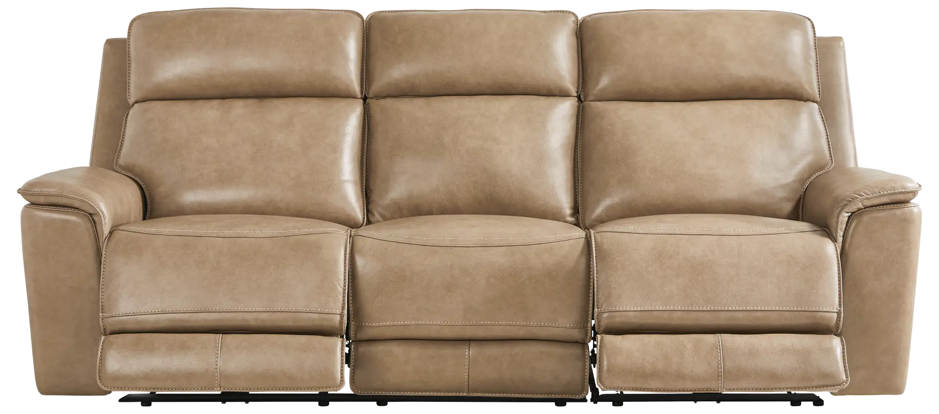 sand 2 pc dual power reclining sofa
