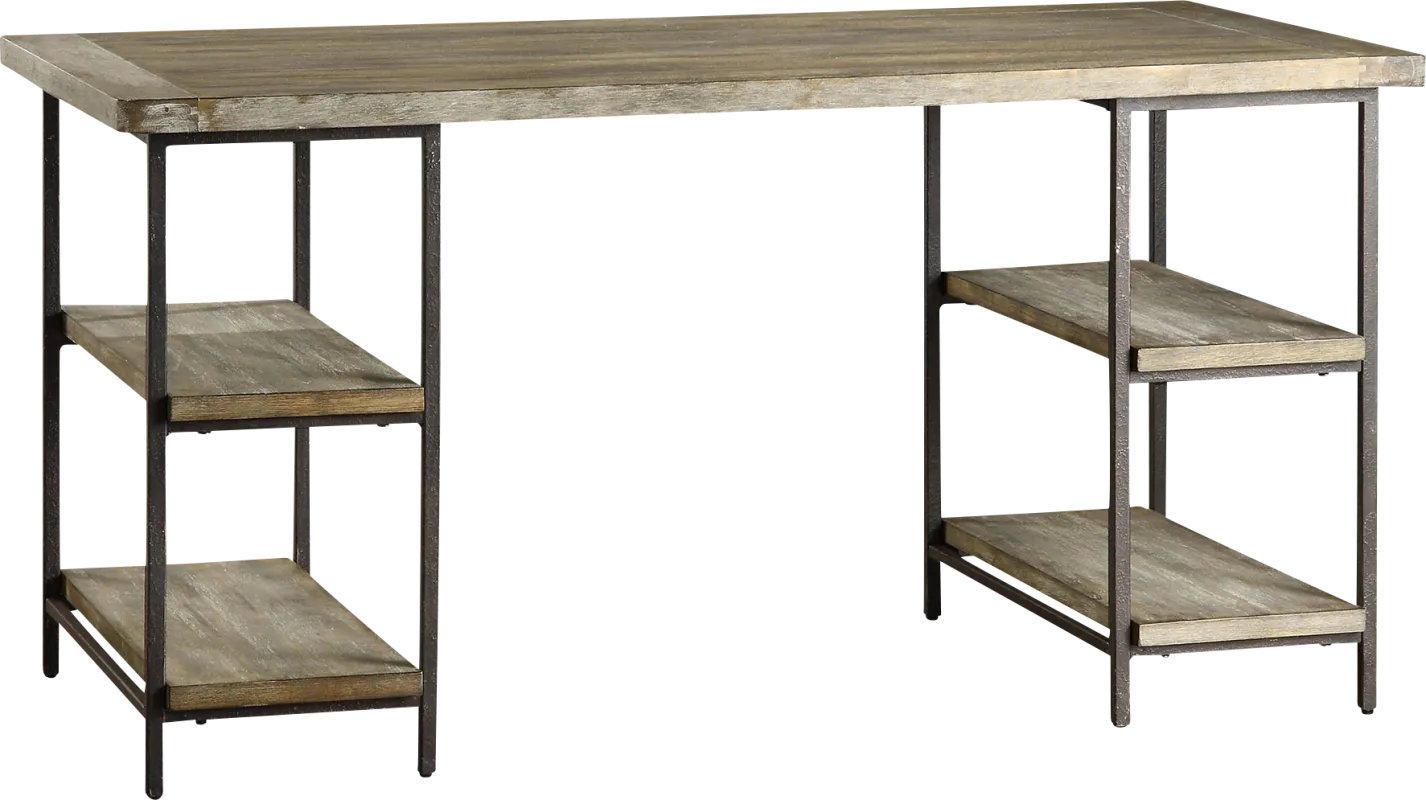 Kestrel Gray Desk