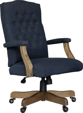 Hanksville Navy Desk Chair