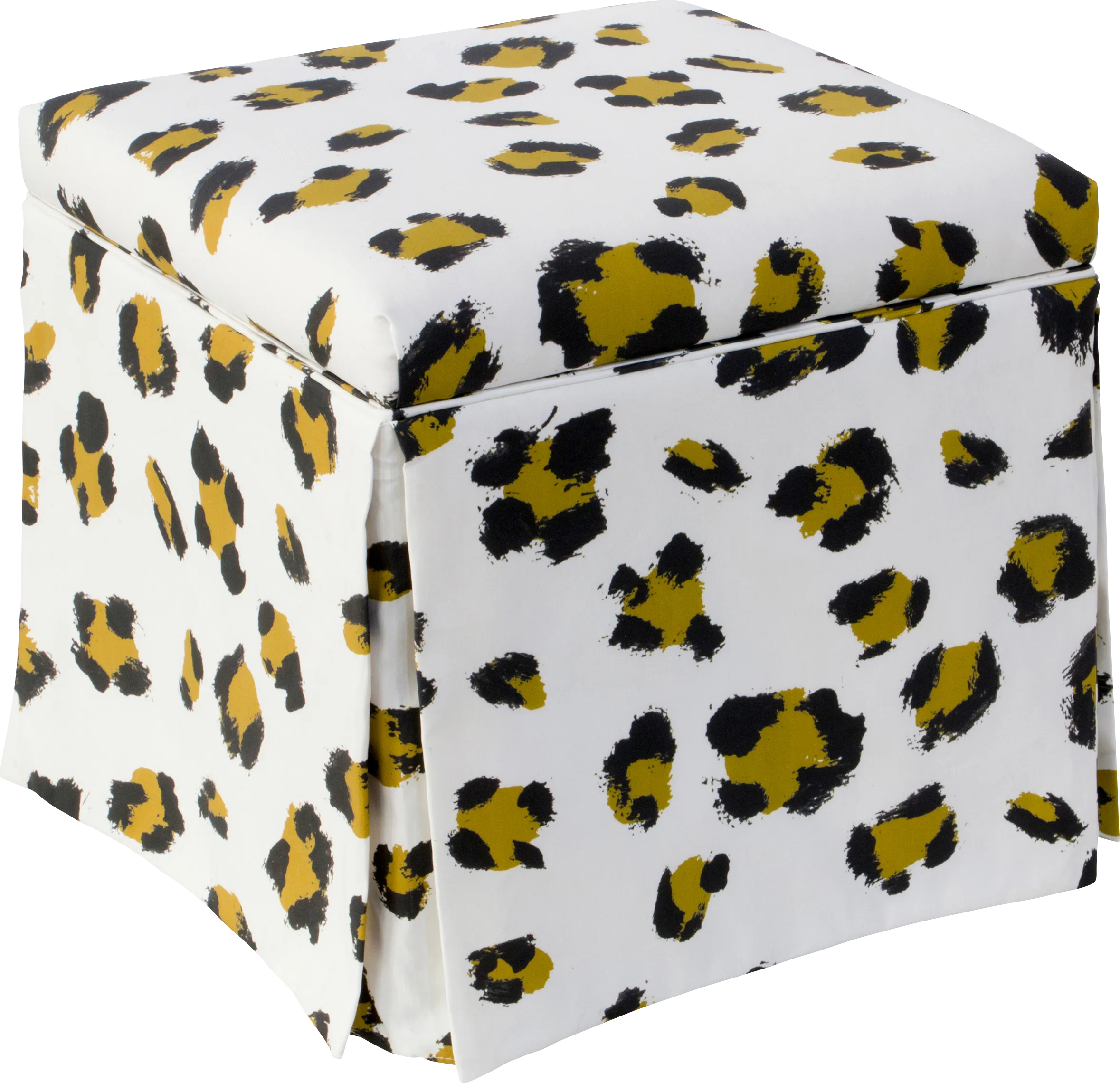Selima Brown Storage Ottoman