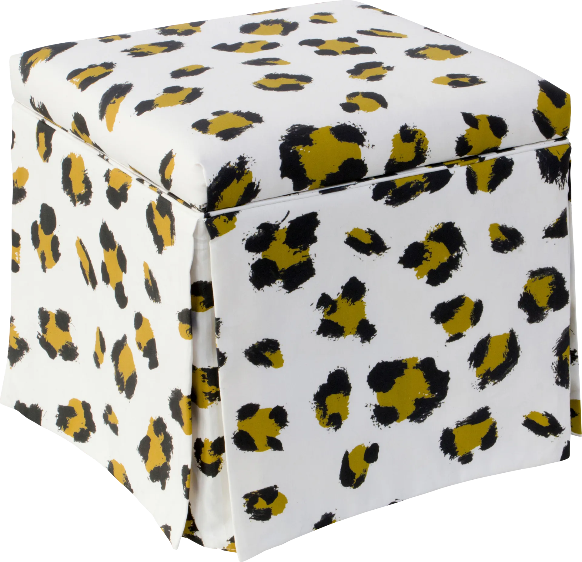 Selima Brown Storage Ottoman - Image 1