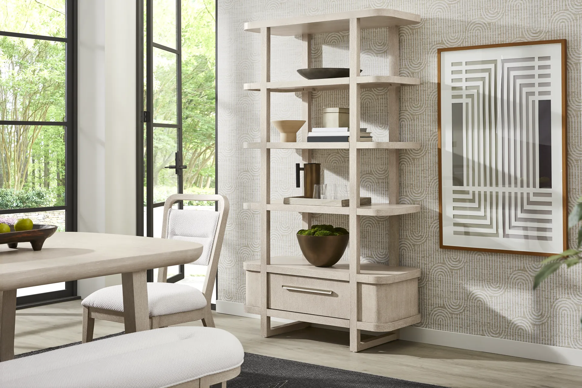 Canyon Light Gray China Display - Image 3