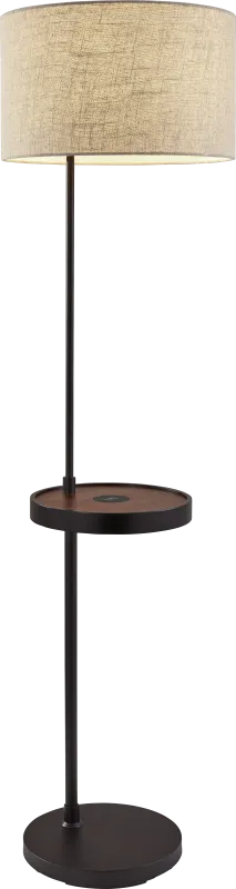 Slepian Black Floor Lamp