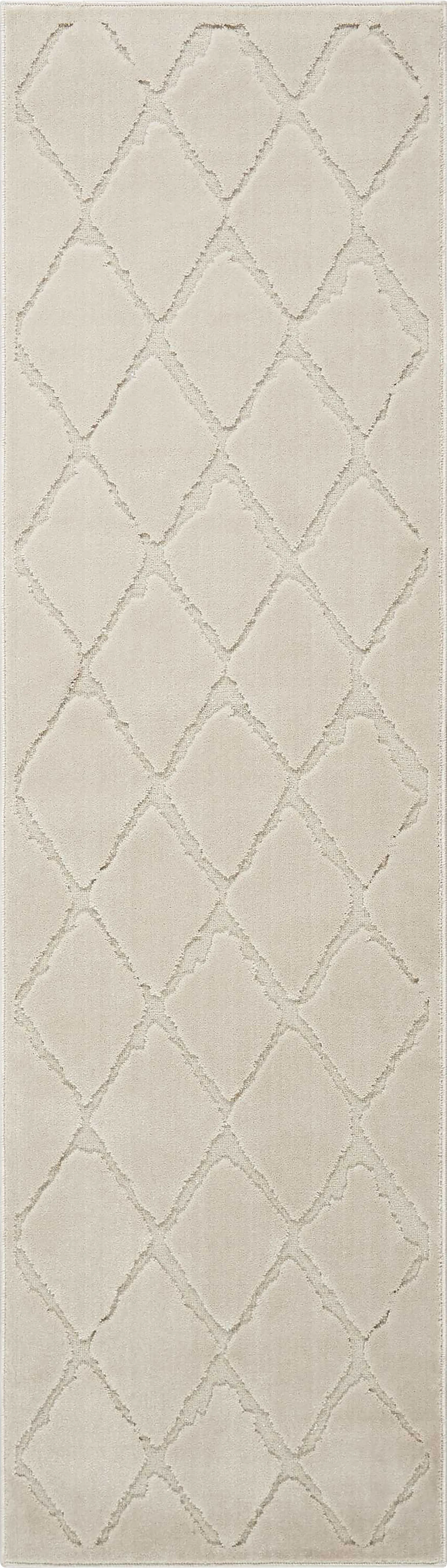 Aerilyn Ivory 2'2 x 7'6 Runner Rug - Image 1