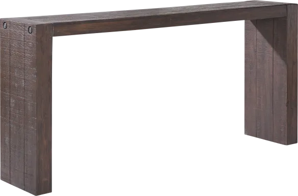 Yardarm Brown Console Table