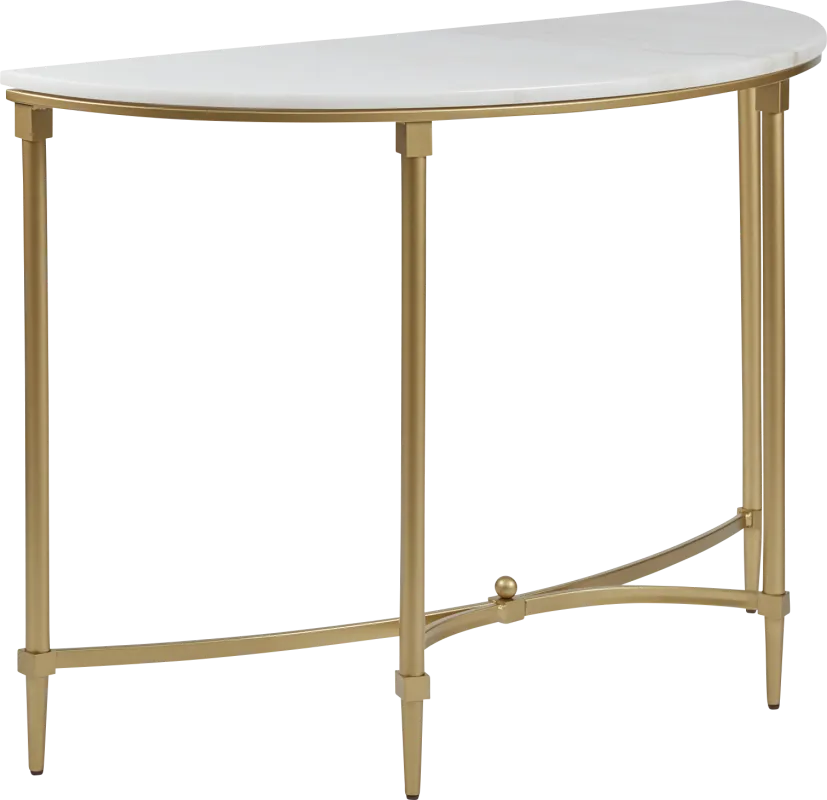 Hartsook White Sofa Table