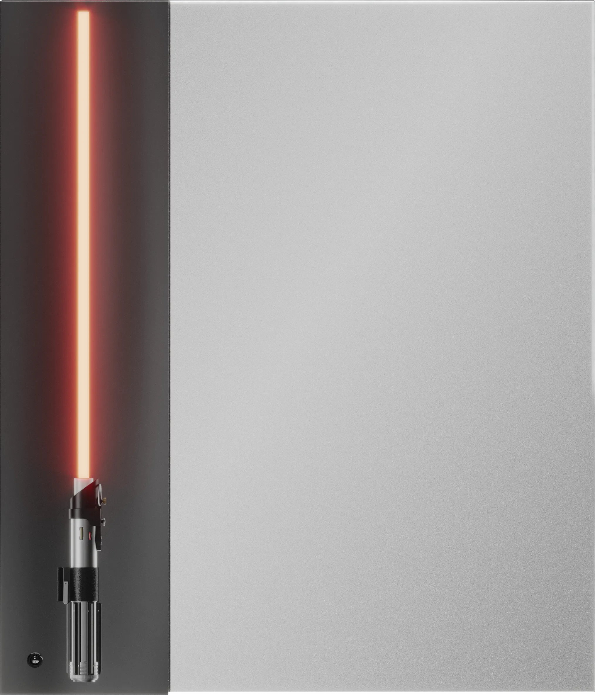 Star Wars Black Lighted Bedroom with Millennium Falcon Lightspeed Carbonite Twin Platform Bed - Thumbnail - Image 8