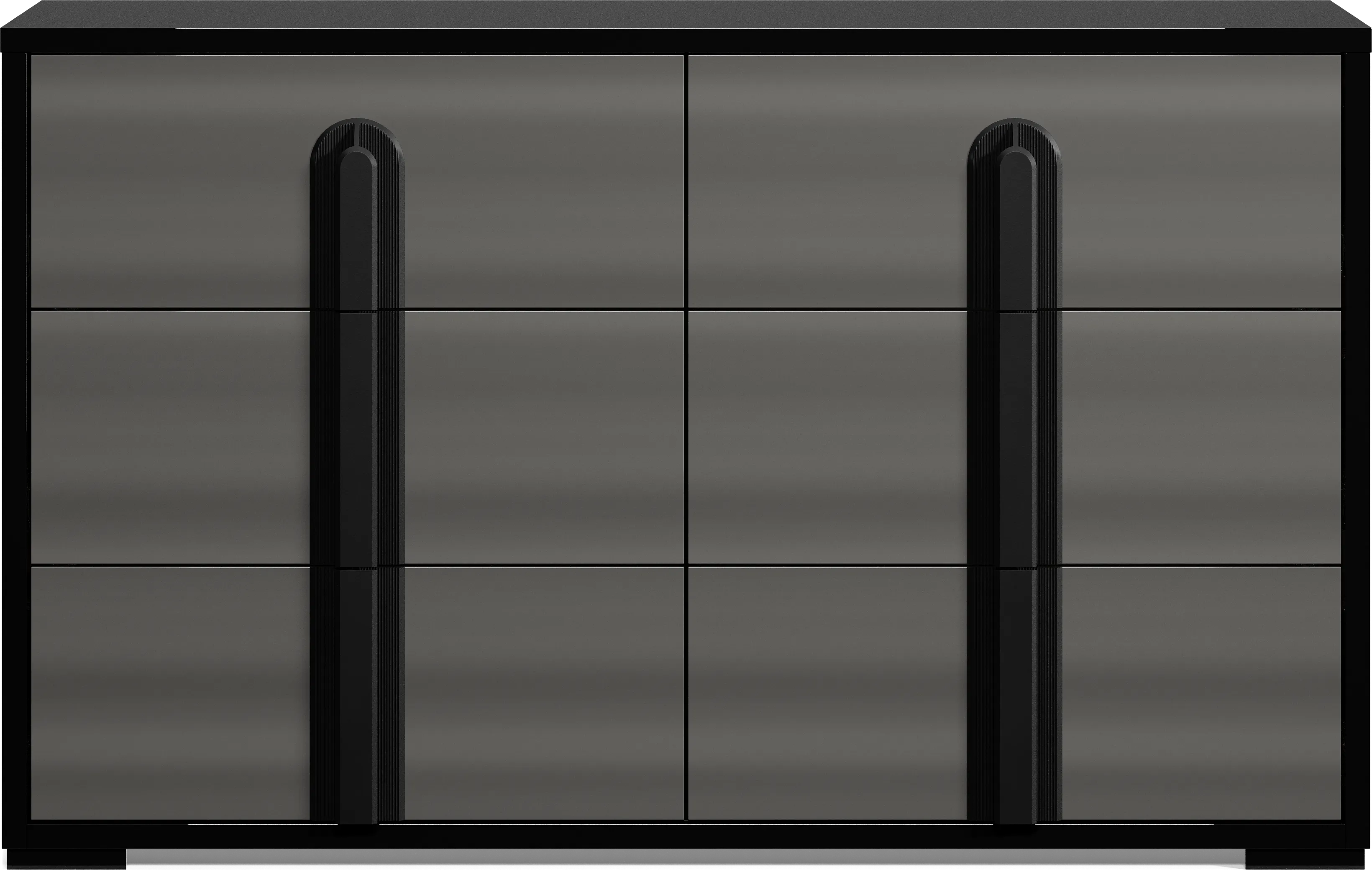 Star Wars Black Lighted Bedroom with Millennium Falcon Lightspeed Carbonite Twin Platform Bed - Thumbnail - Image 5