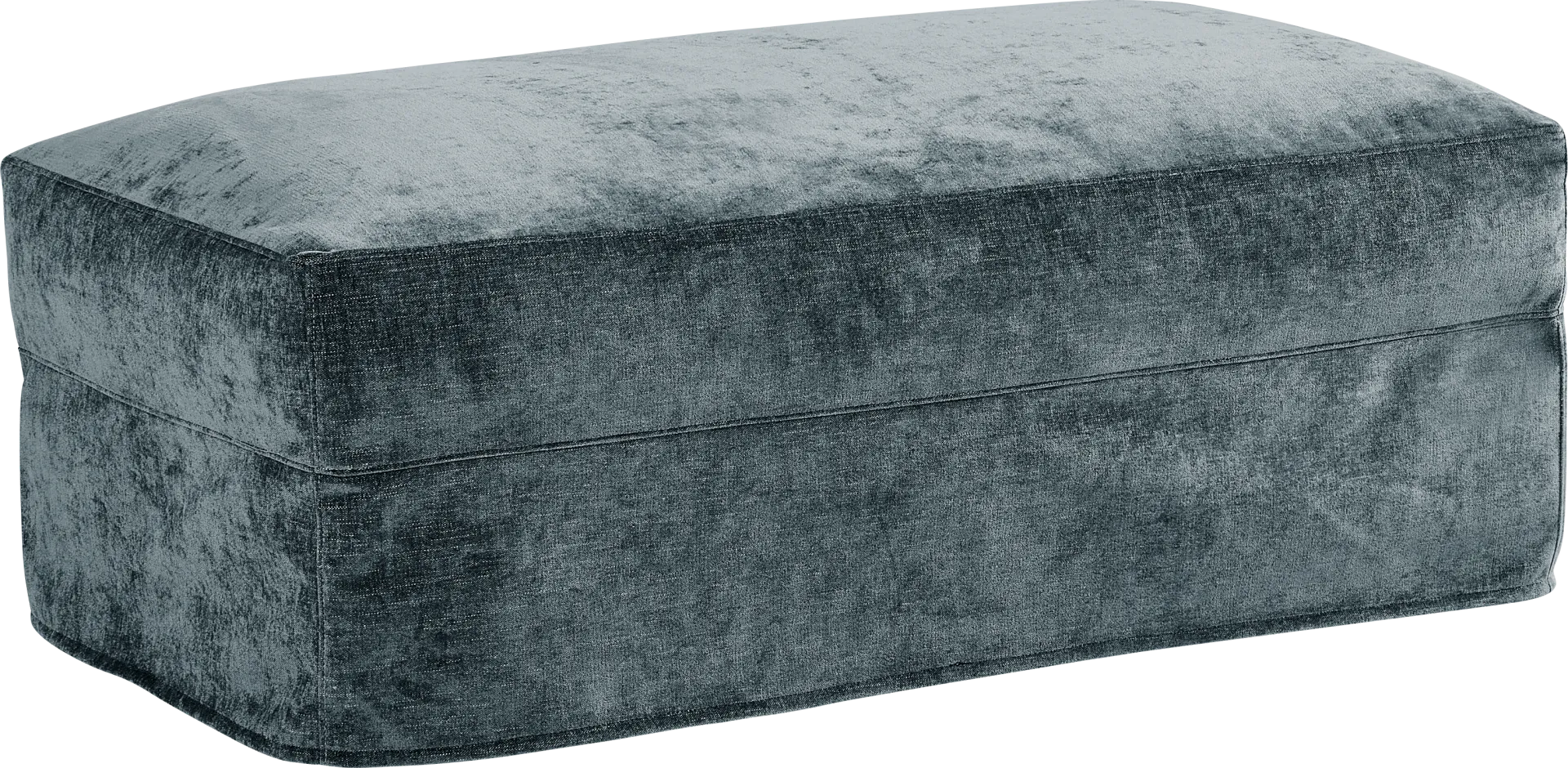 Essex Lane Lagoon Ottoman - Image 1