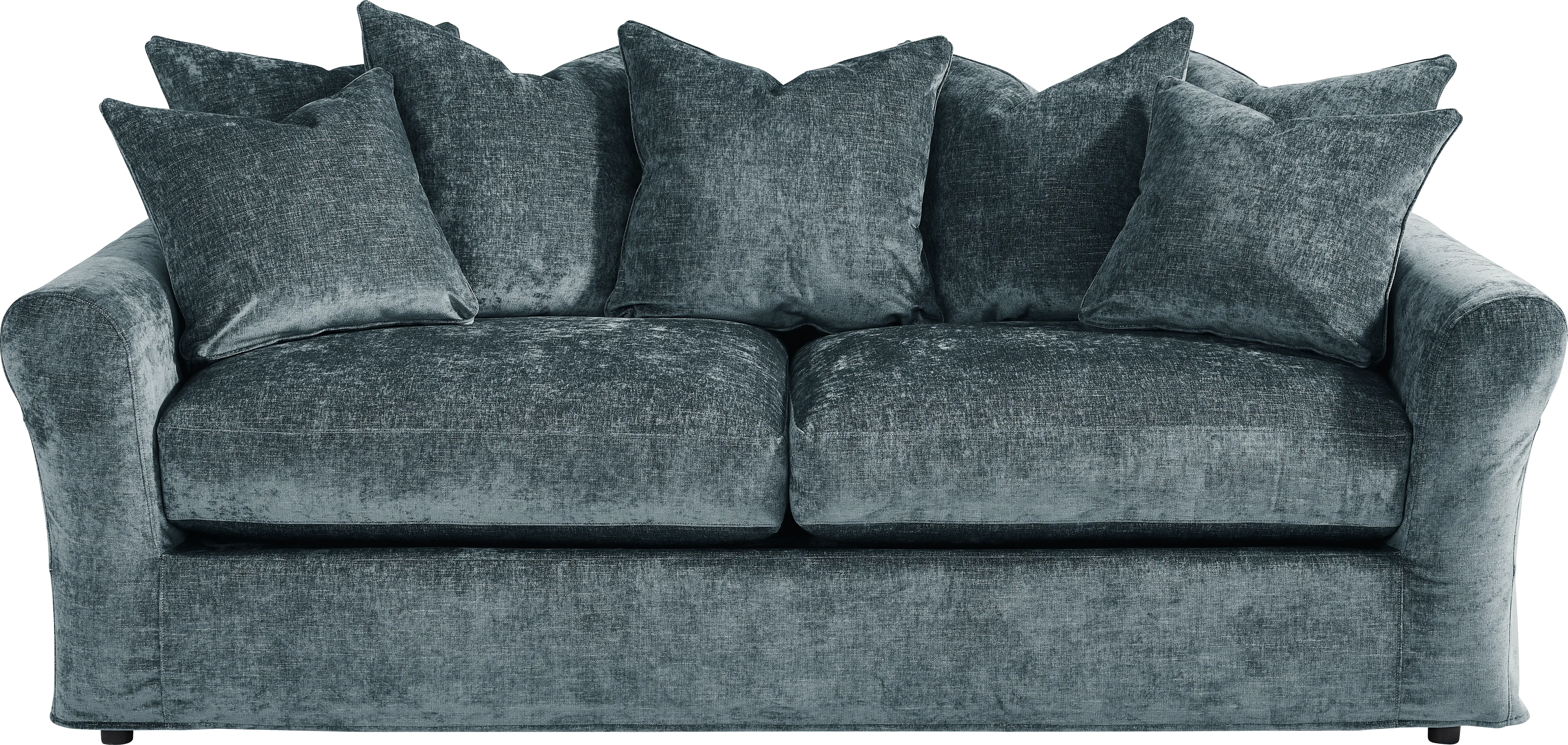 グレープシード　Unit 26～30 Cindy Crawford Essex Lane Lagoon Blue Chenille Fabric Apartment