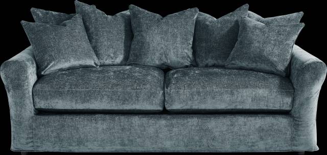 Essex Lane Lagoon Slipcover Apartment Sofa - Thumbnail - Image 3
