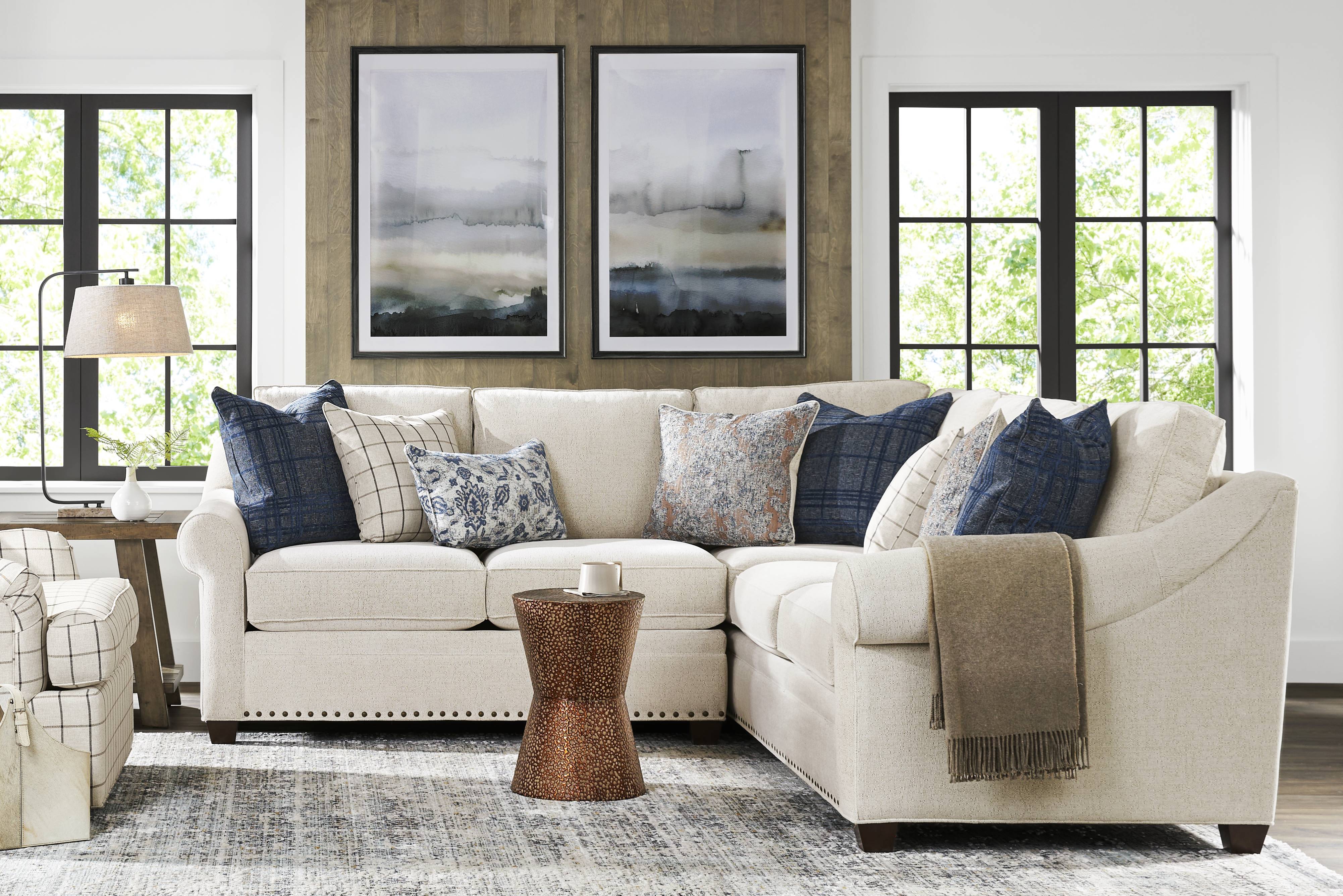 Parkview Beige 2 Pc Sectional