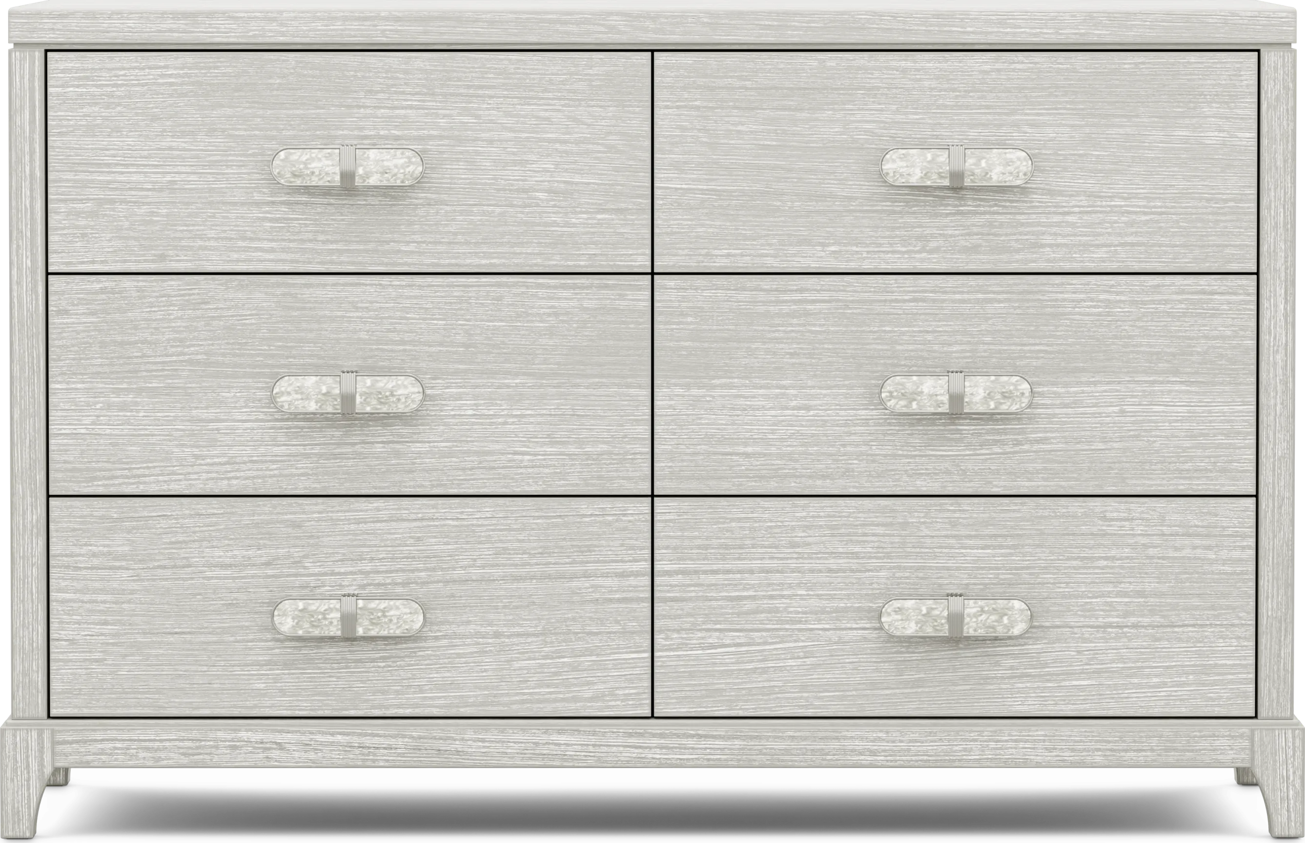 Kids Emilie Rose Wirebrush Gray Dresser - Thumbnail - Image 1