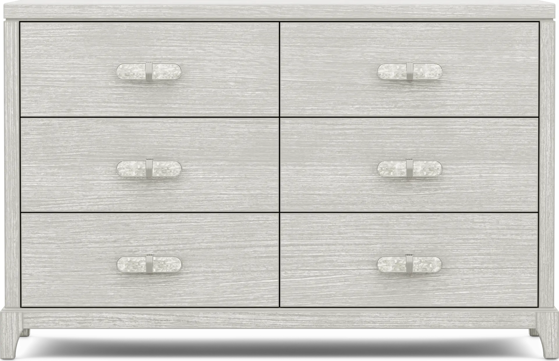 Kids Emilie Rose Wirebrush Gray Dresser