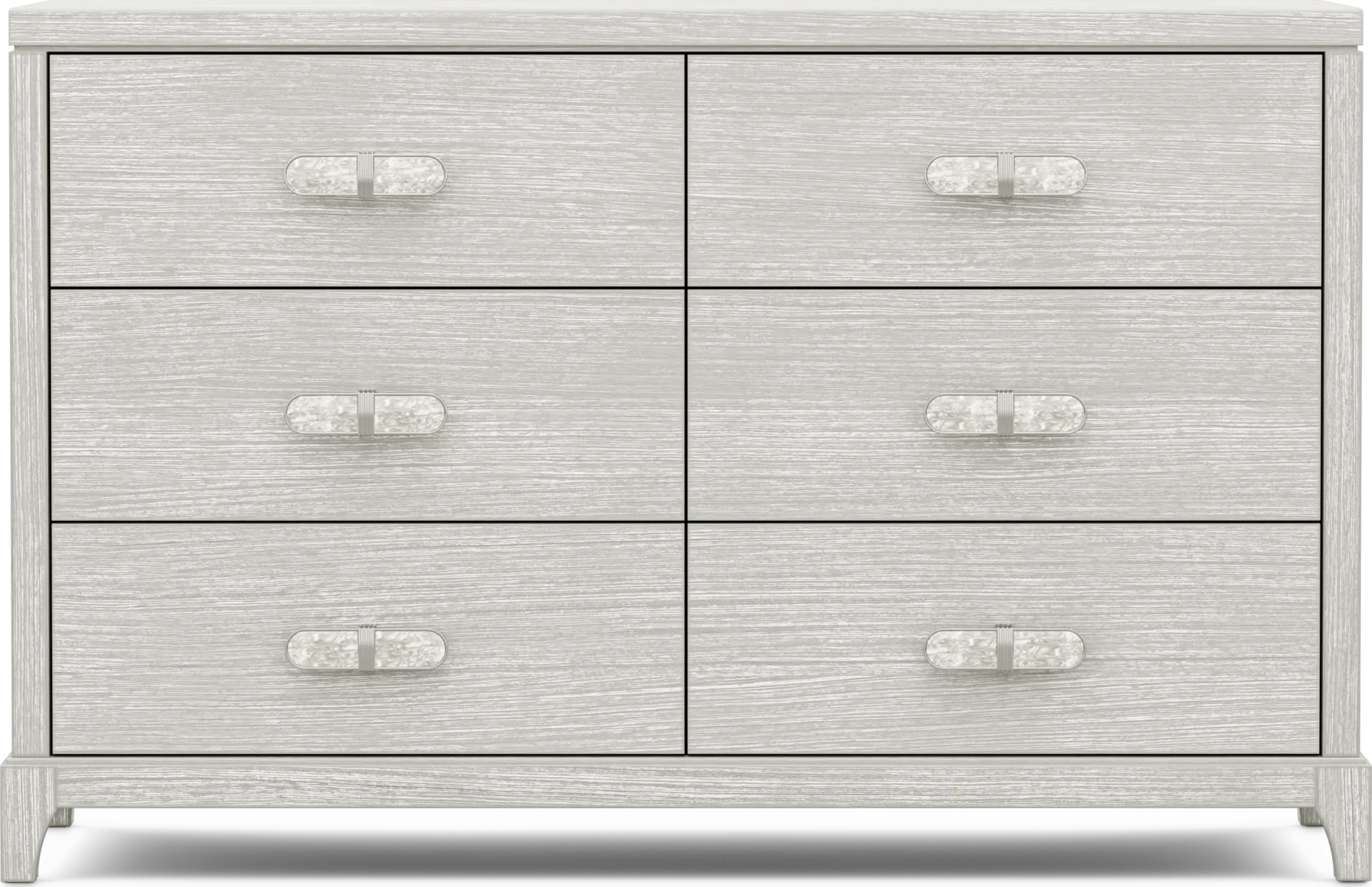 Kids Emilie Rose Wirebrush Gray Dresser - Image 1