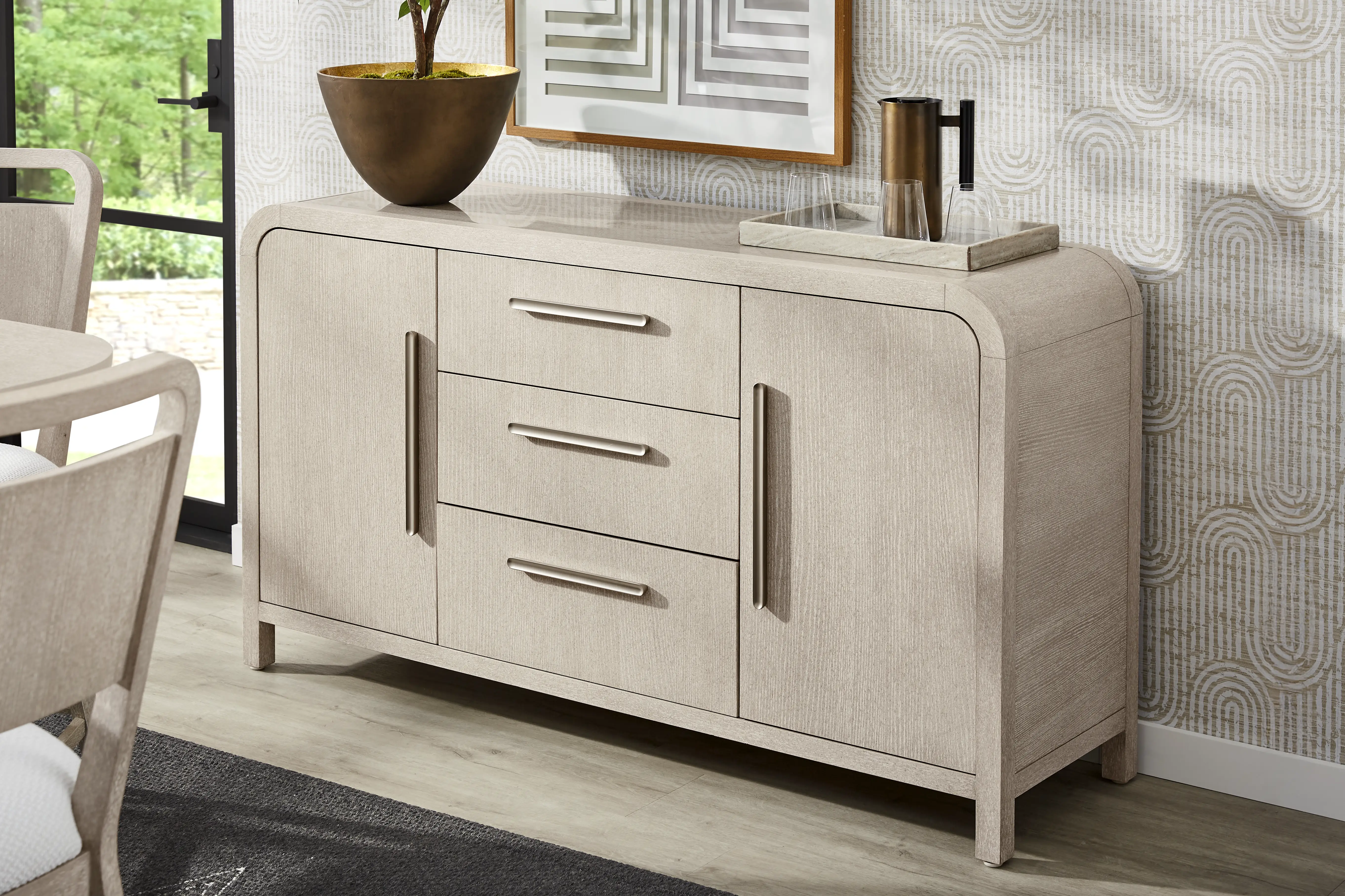 Canyon Light Gray Buffet - Thumbnail - Image 4