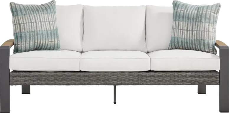 Randolph Gray Outdoor Sofa