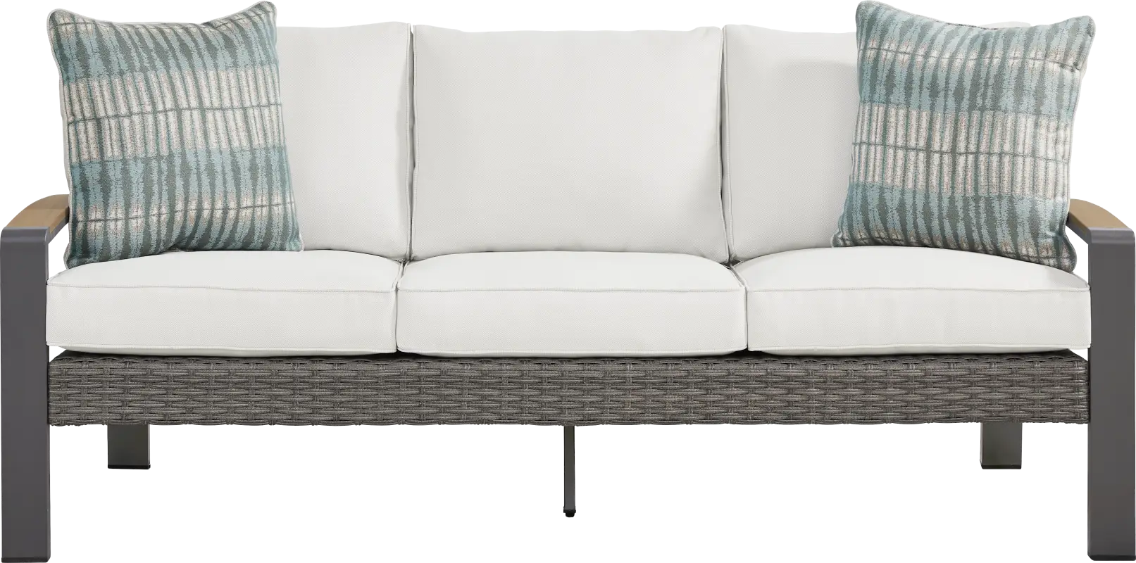 Randolph Gray Outdoor Sofa