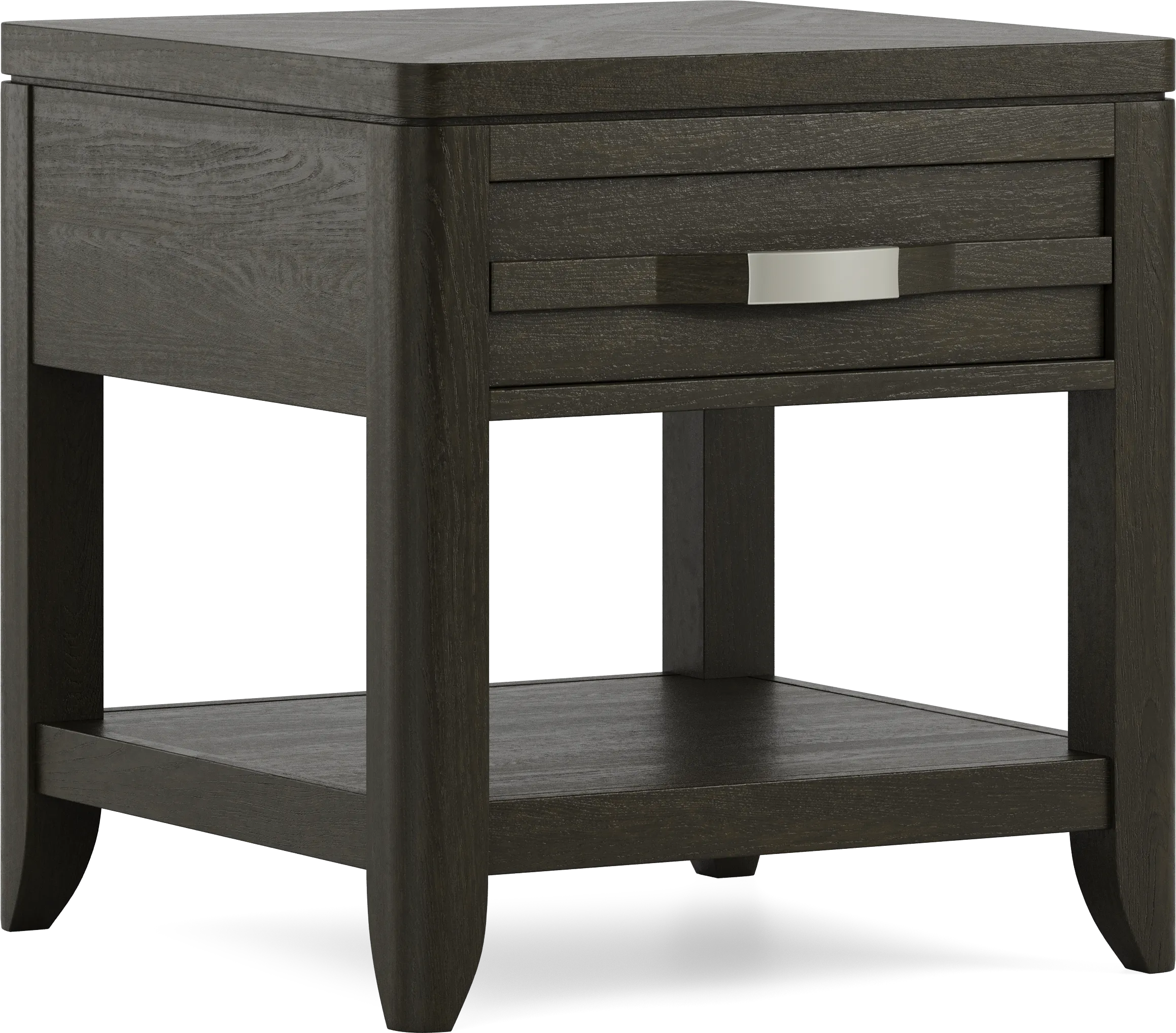 Niccolo Brown End Table - Thumbnail - Image 1