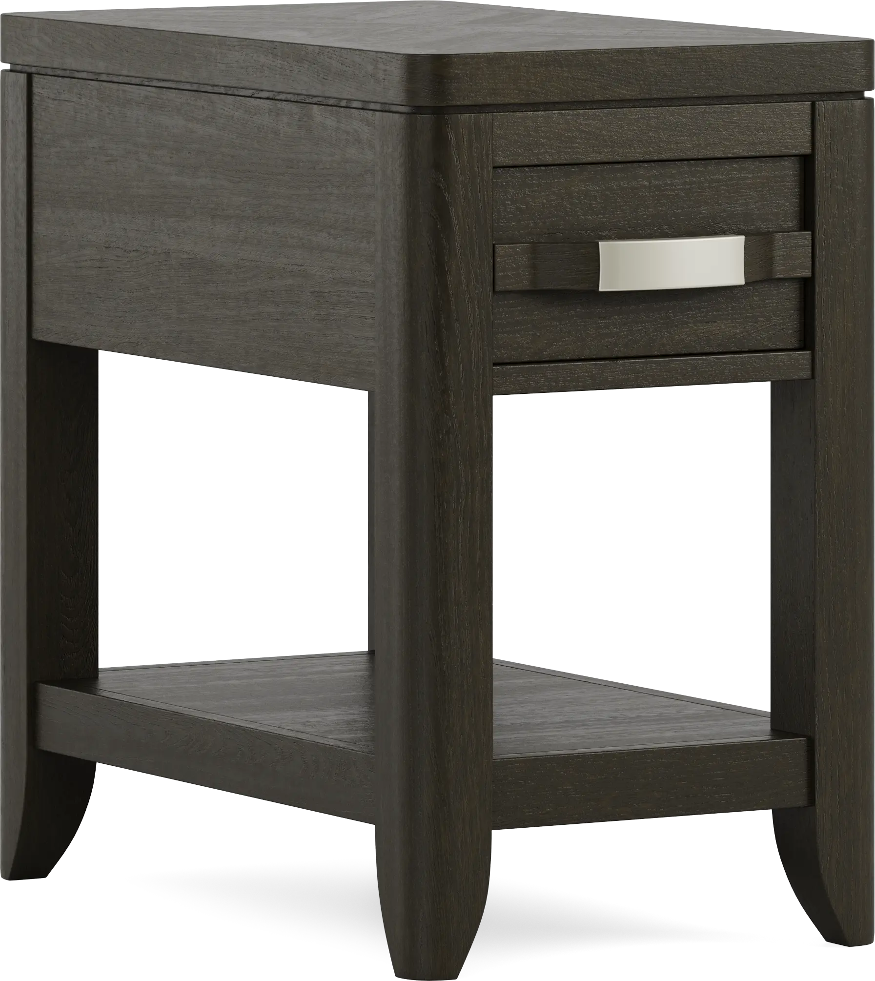 Niccolo Brown Chairside Table
