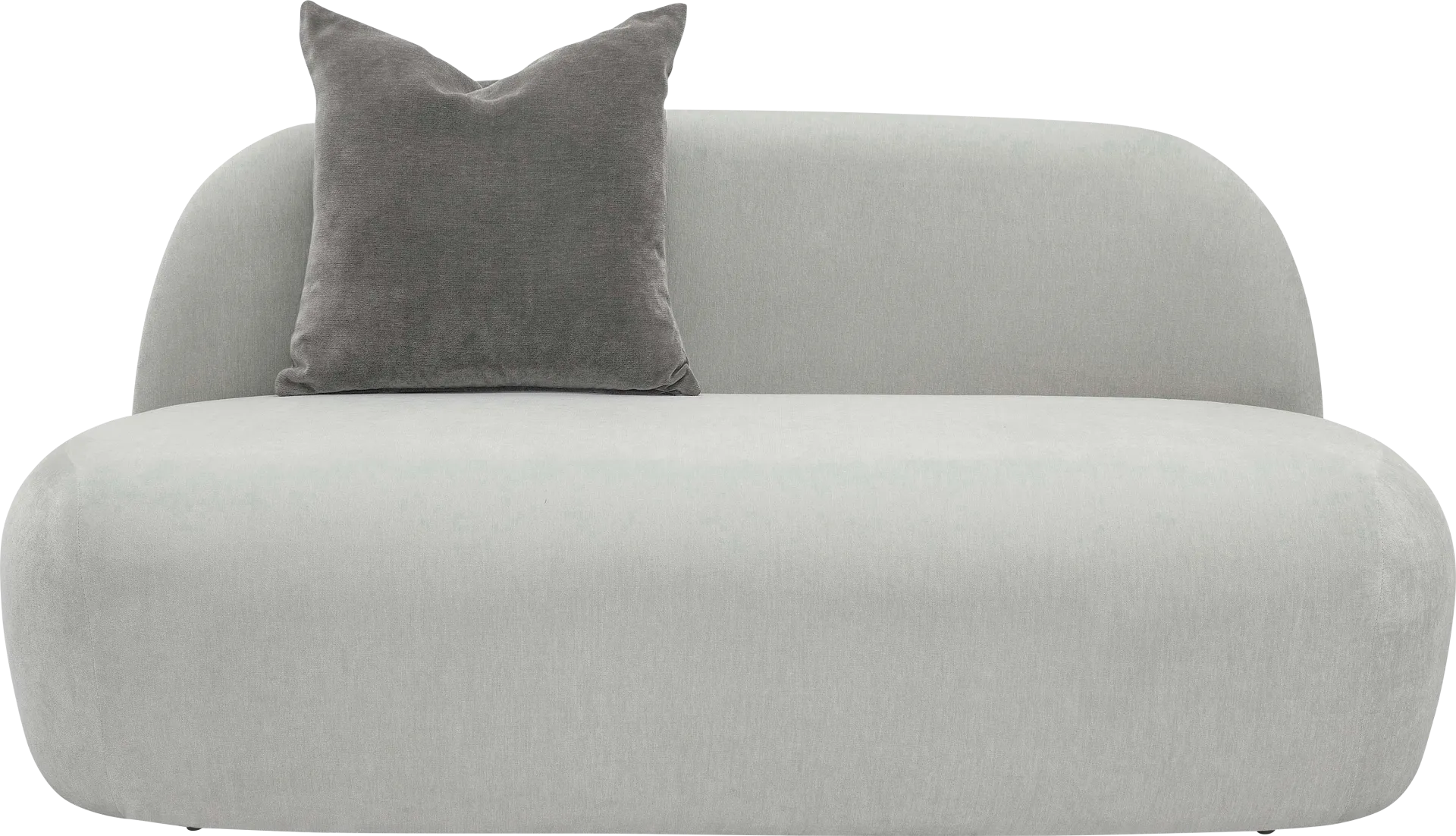 Deserprises Gray Loveseat - Image 1