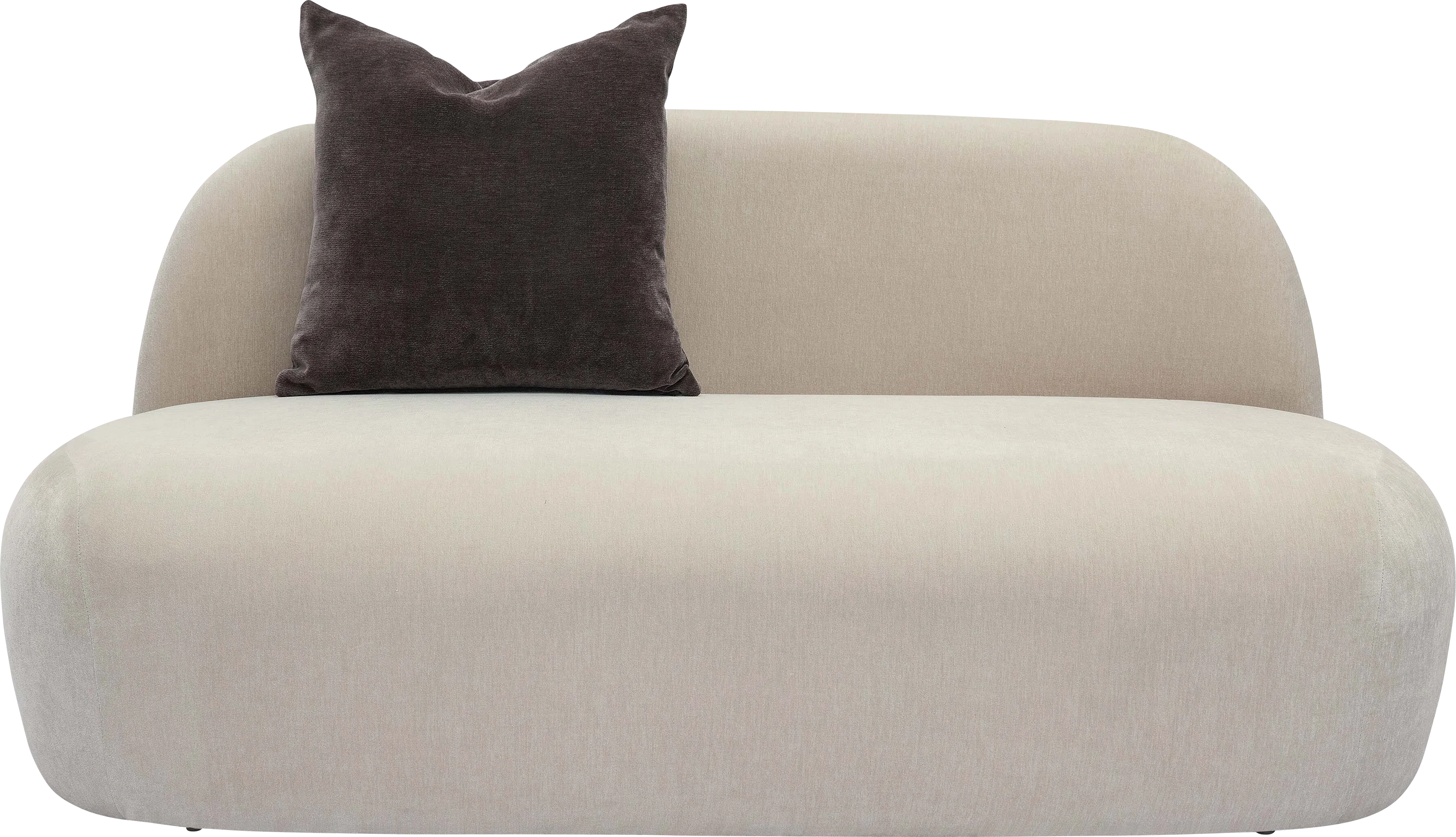 Deserprises Taupe Loveseat - Thumbnail - Image 1