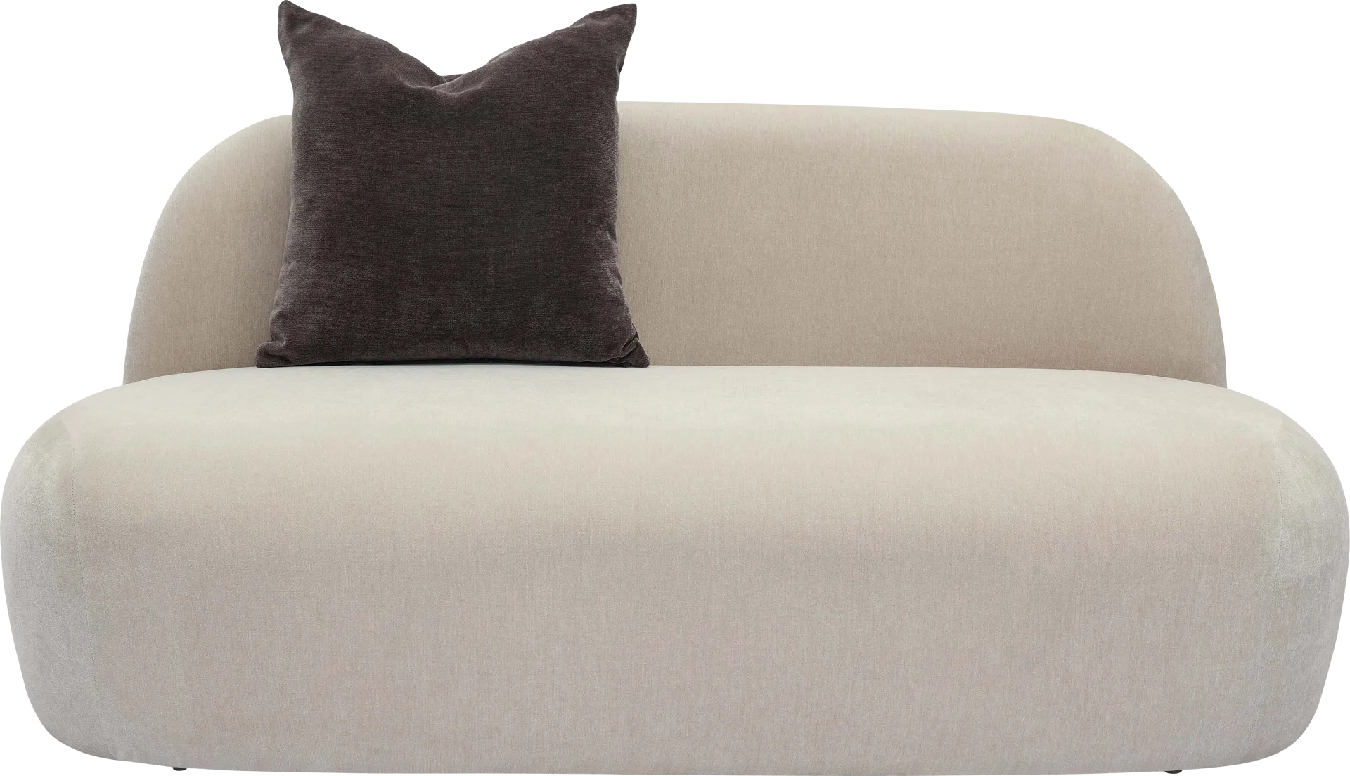 Deserprises Taupe Loveseat - Image 1