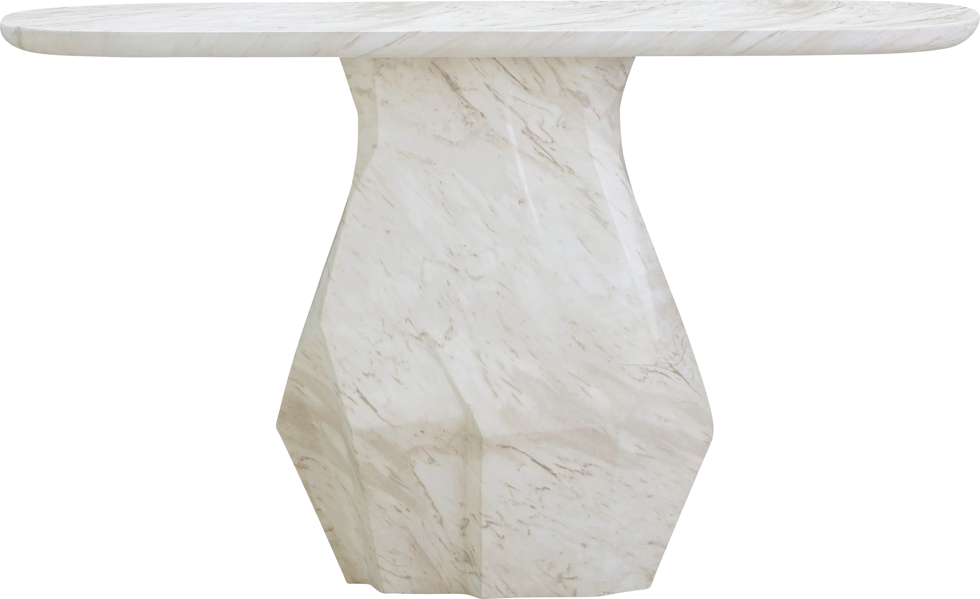 Accentgate White Console Table