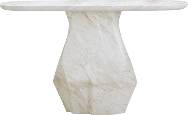Accentgate White Console Table
