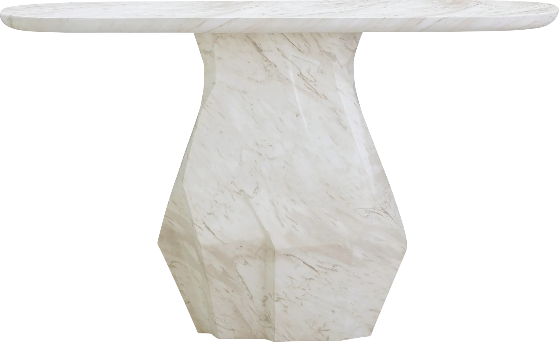 Accentgate White Console Table - Image 1