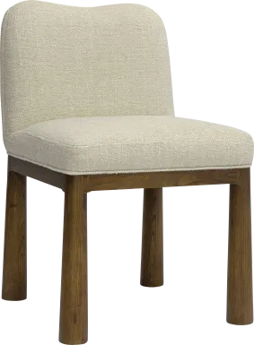 Deorsam II Cream Dining Chair