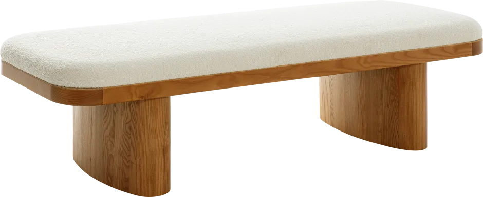 Lurene II Cream Bench
