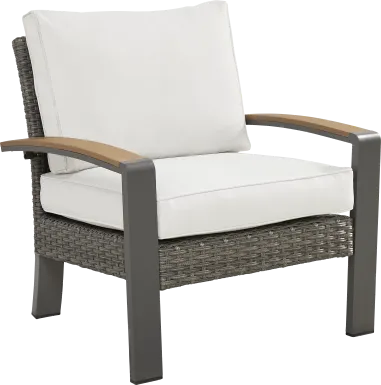 Randolph Gray Outdoor Club Chair