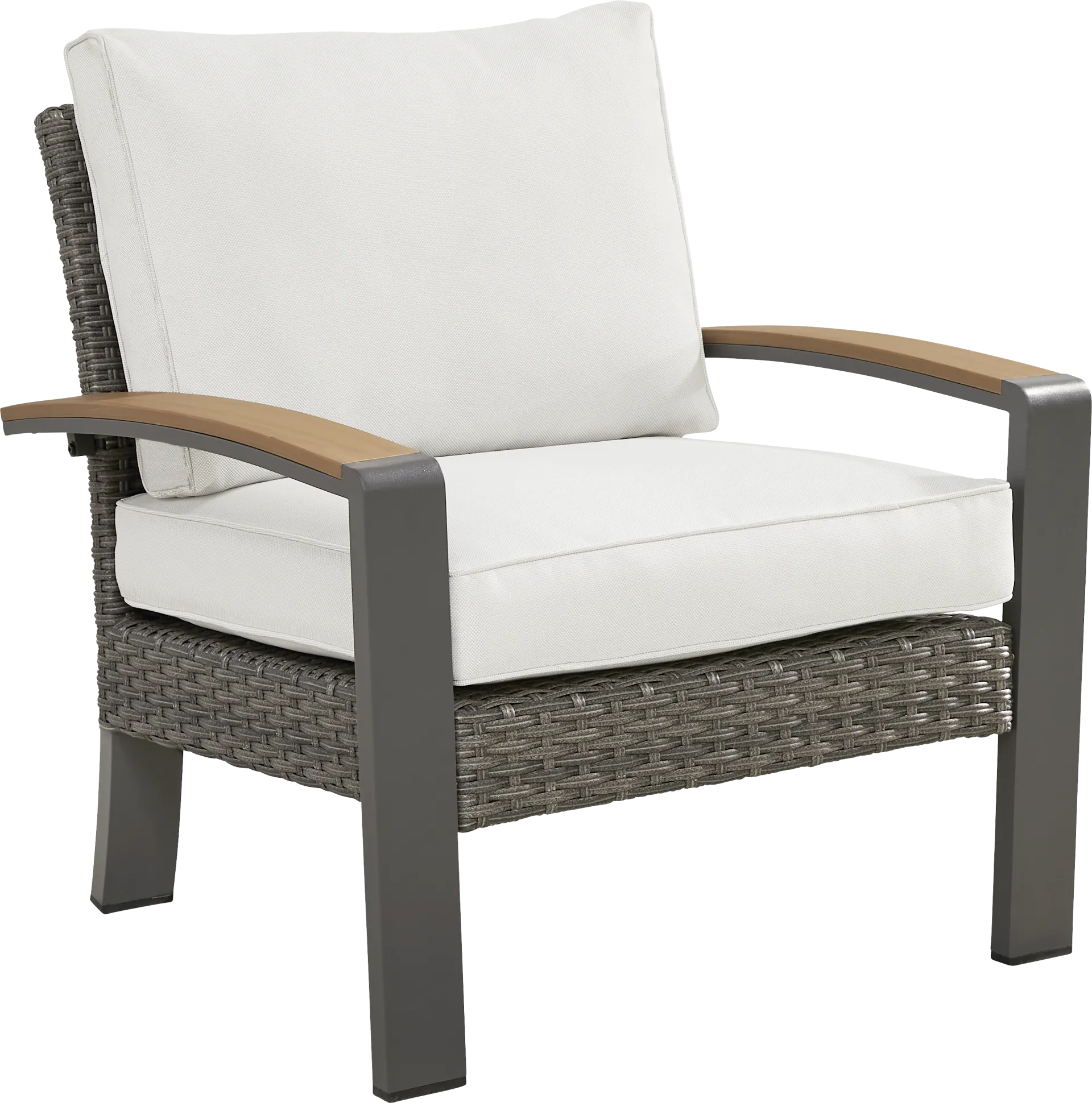 Randolph Gray Outdoor Club Chair - Image 1