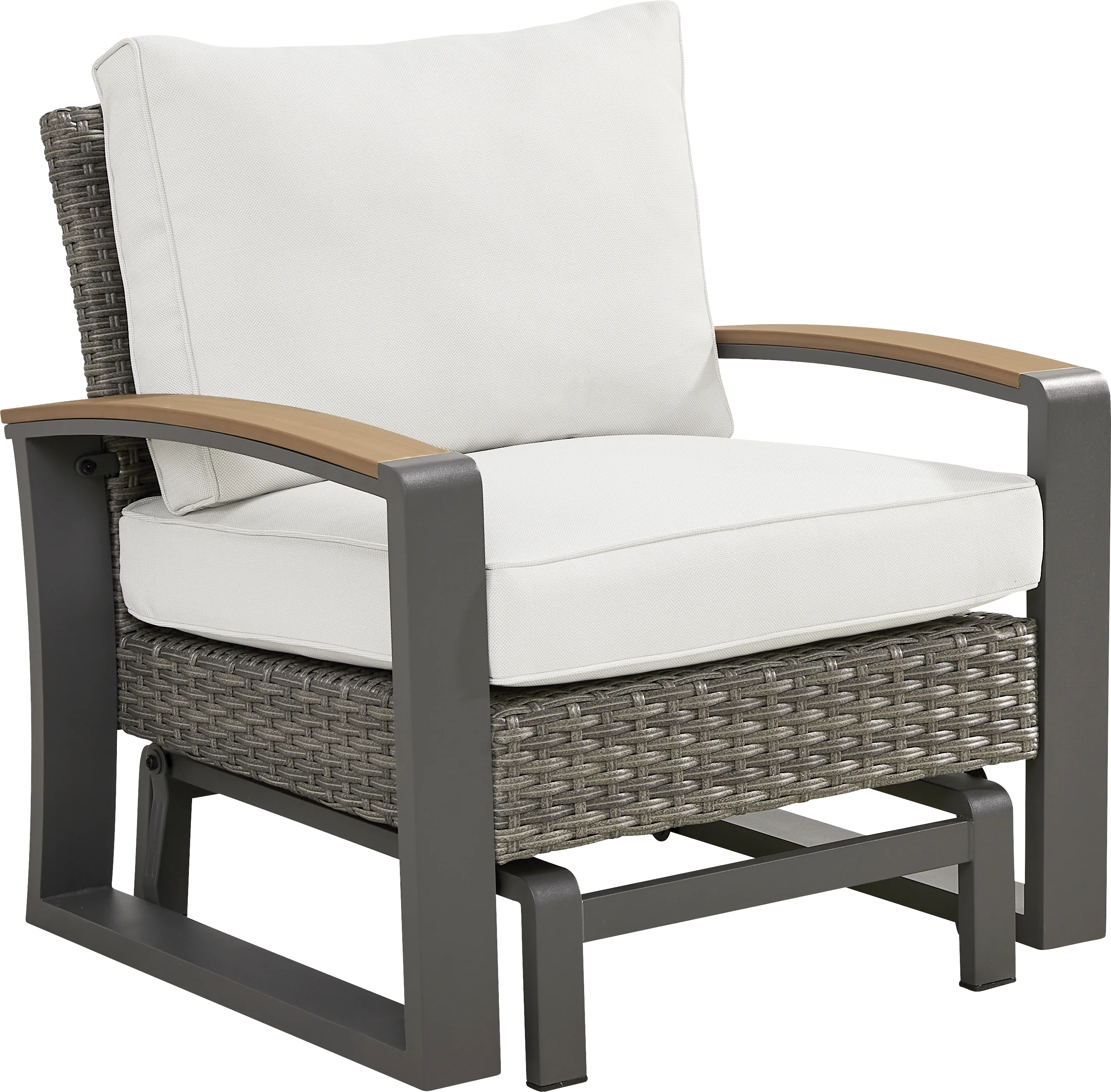 Randolph Gray 4 Pc Outdoor Glider Seating Set - Thumbnail - Image 4