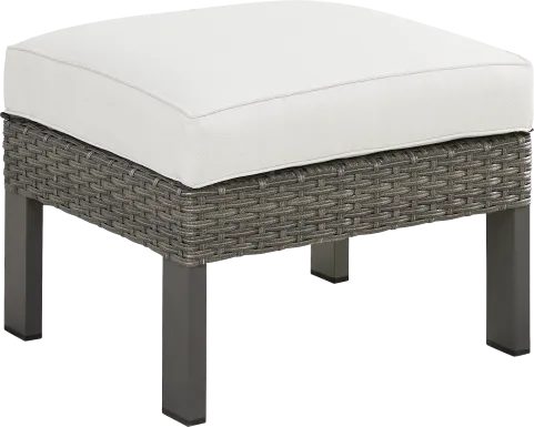 Randolph Gray Outdoor Ottoman