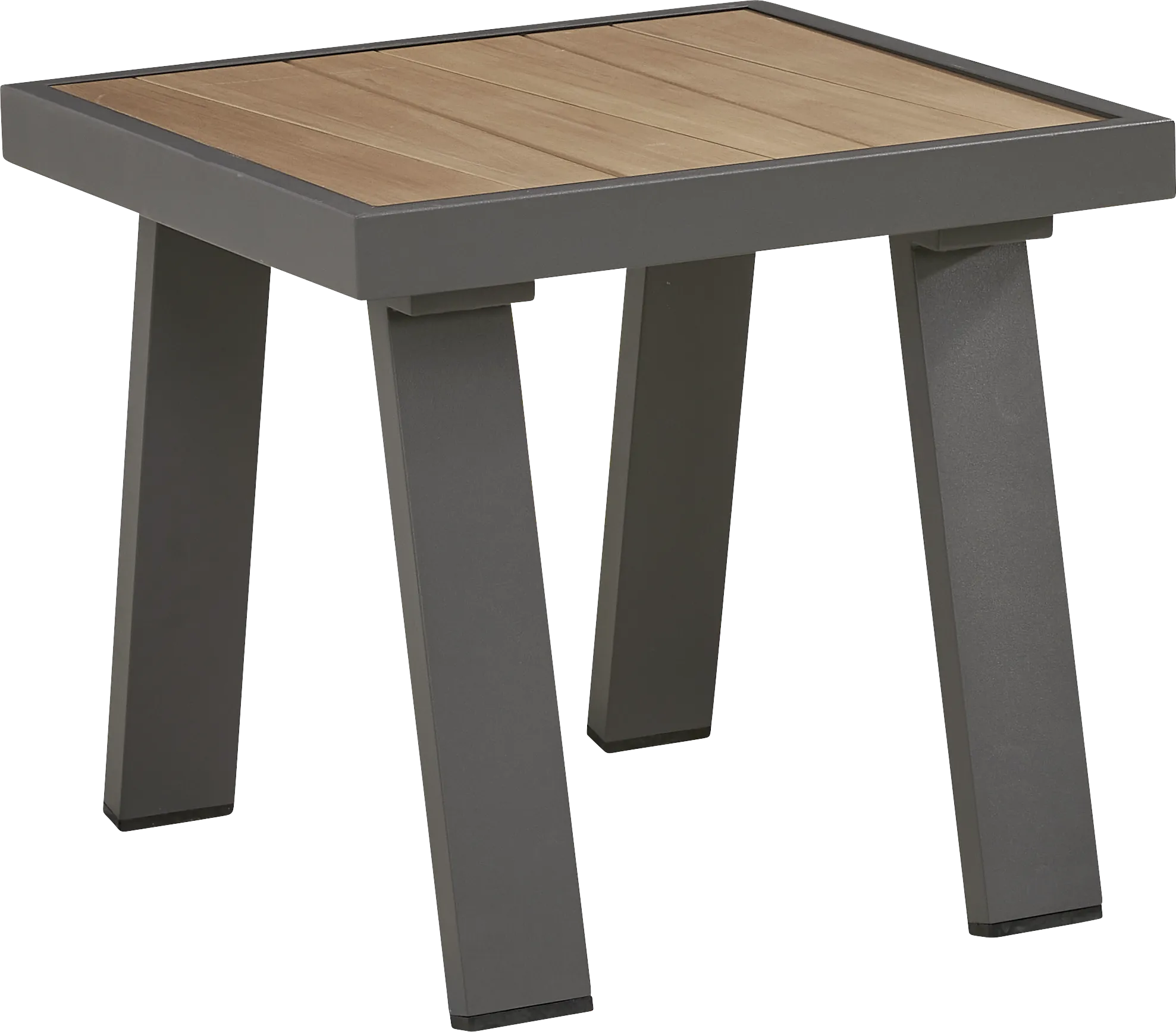 Randolph Gray Outdoor End Table - Thumbnail - Image 1