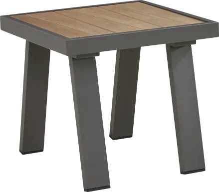 Randolph Gray Outdoor End Table
