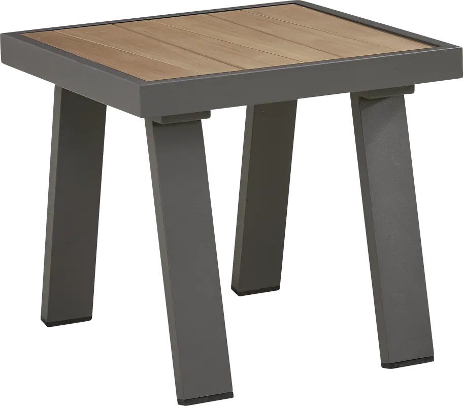 Randolph Gray Outdoor End Table