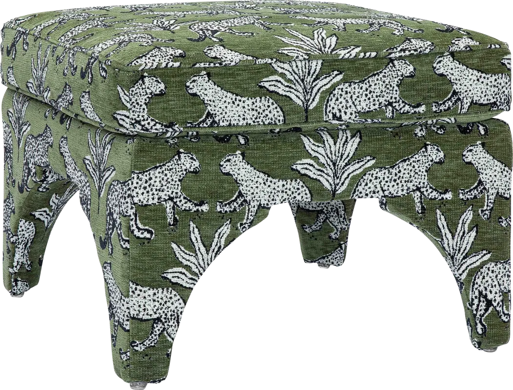 Corboro Green Ottoman