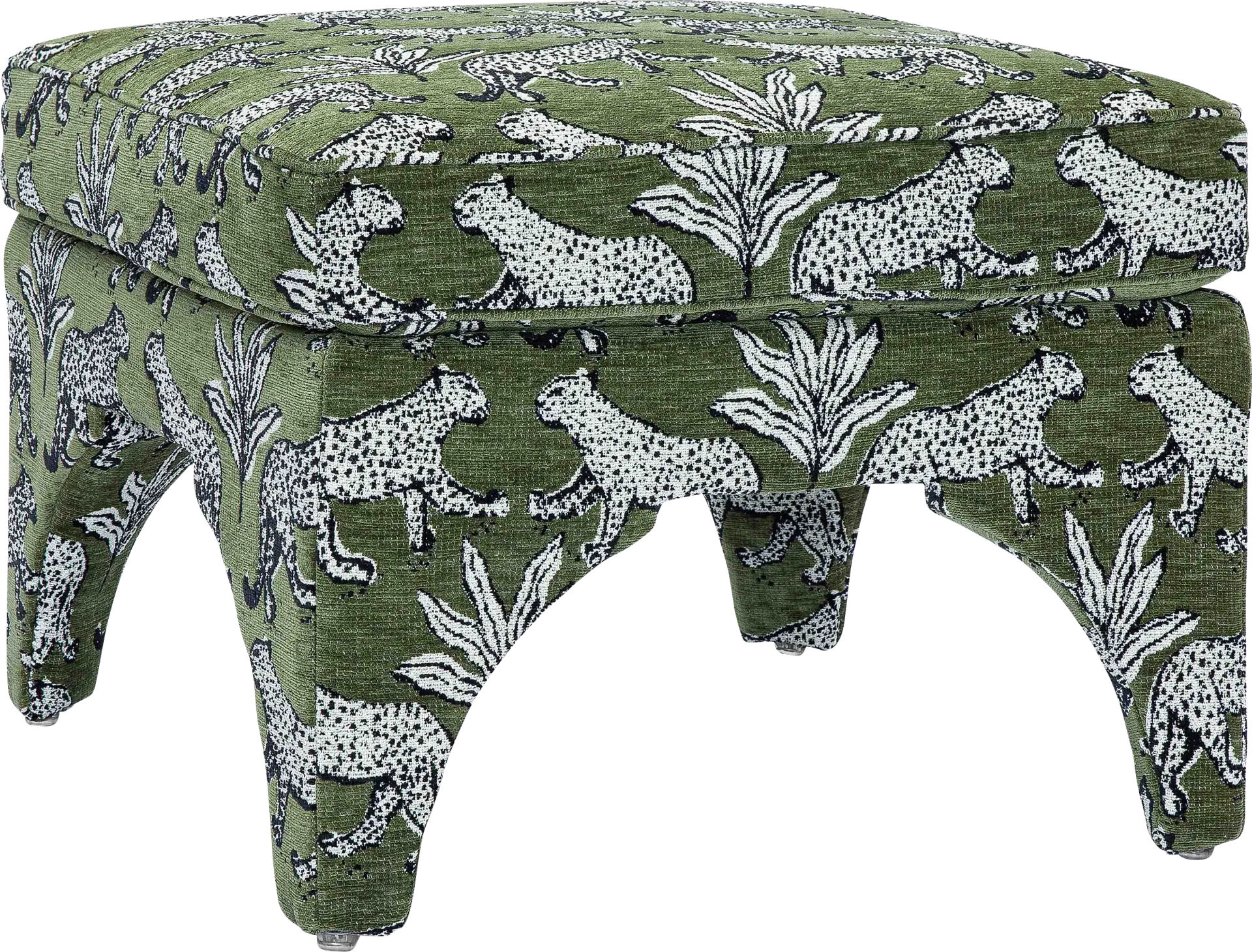 Corboro Green Ottoman - Image 1
