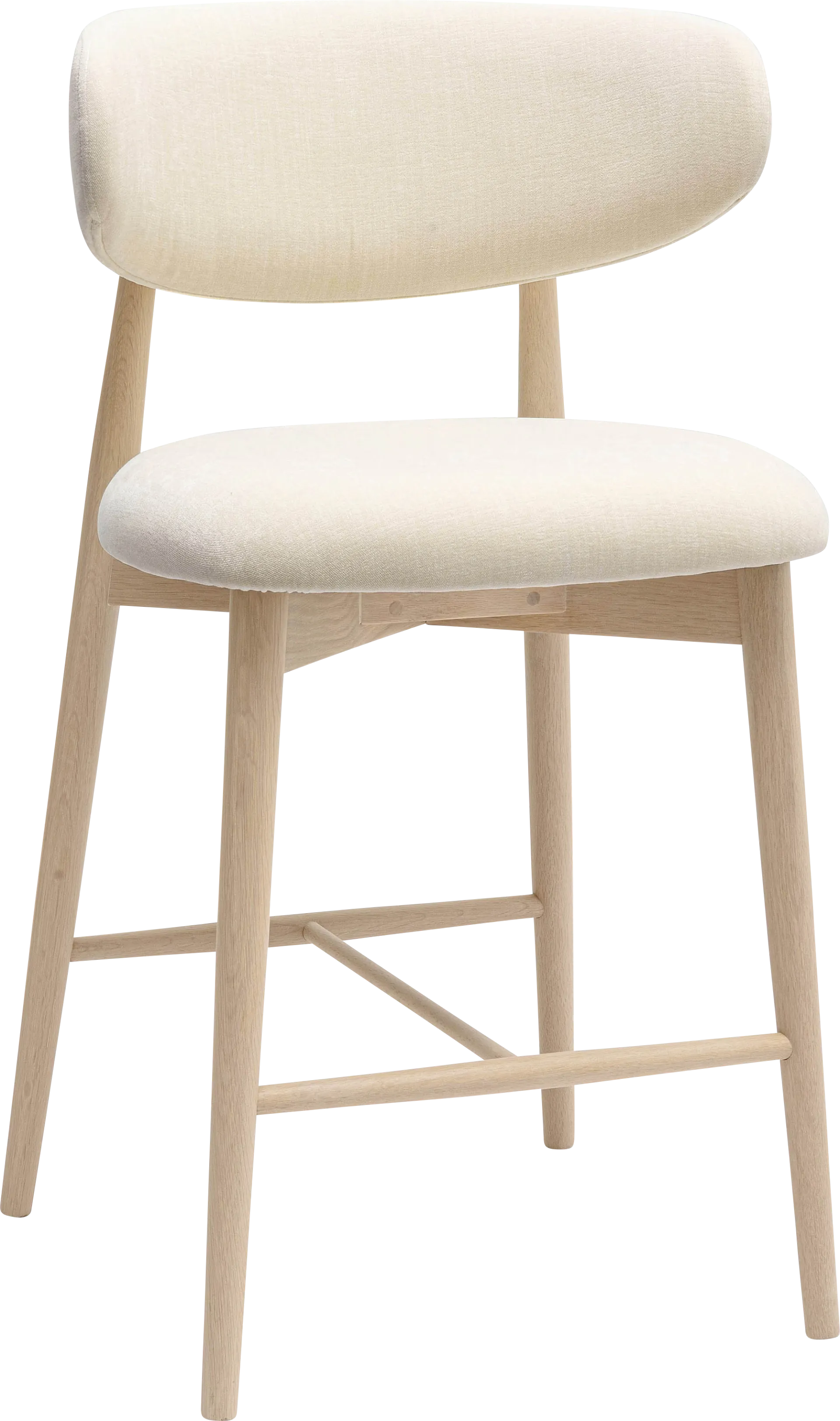 Nymphgold Cream Counter Height Stool - Image 1