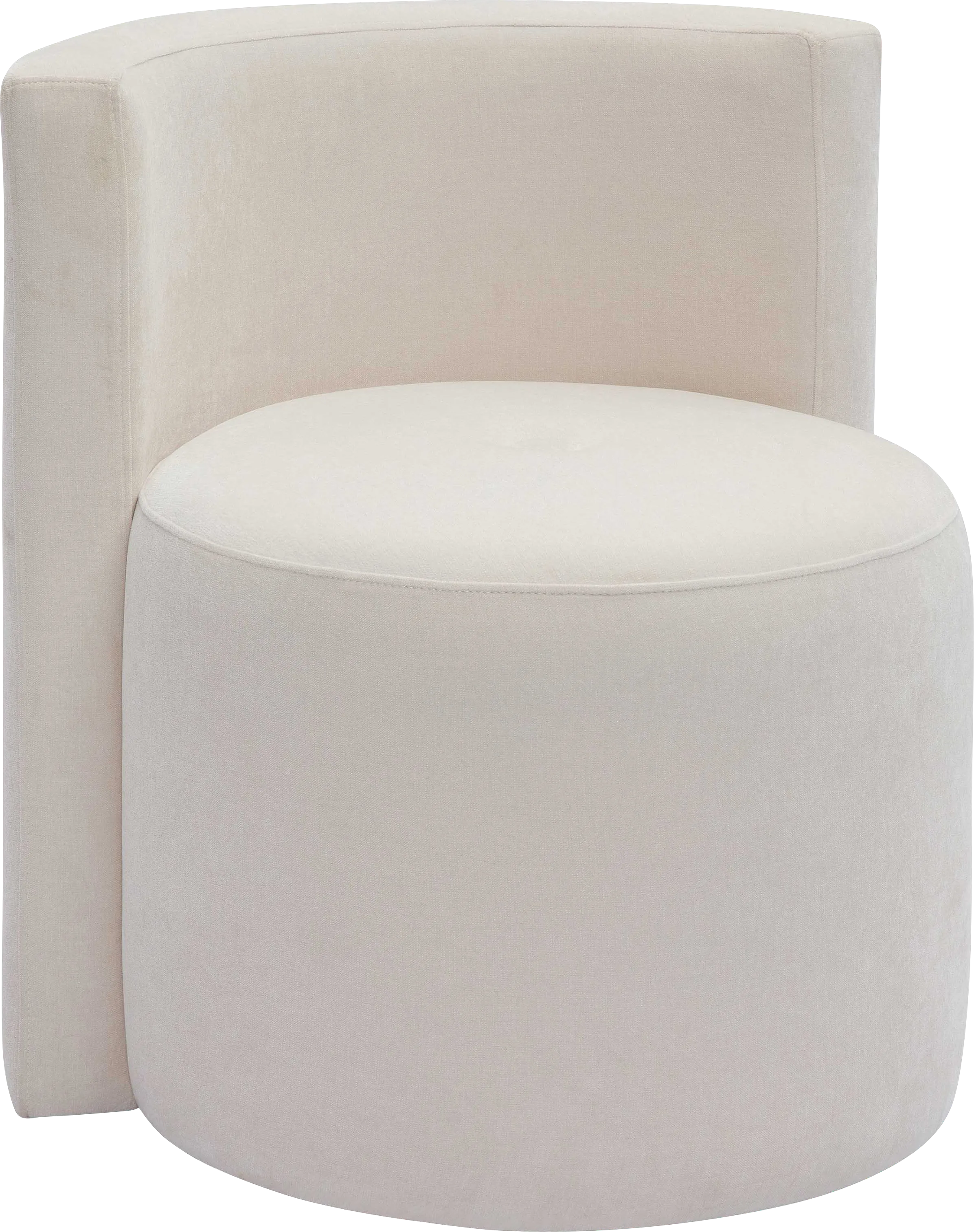 Hooksun II Cream Desk Chair - Thumbnail - Image 1
